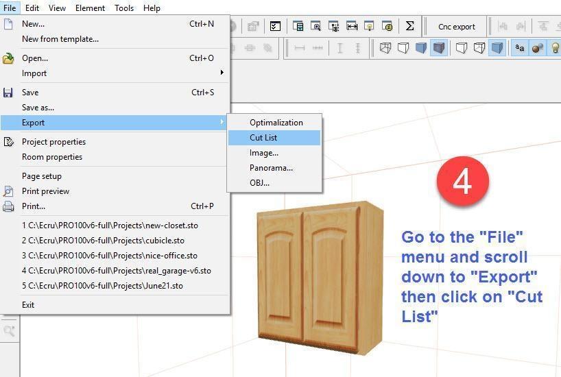 Furniture Design Software With Cutlist