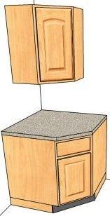 Calculations And Angled Cabinets