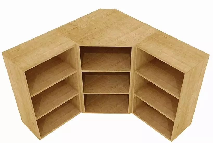 Wall Diagonal Corner Cabinet
