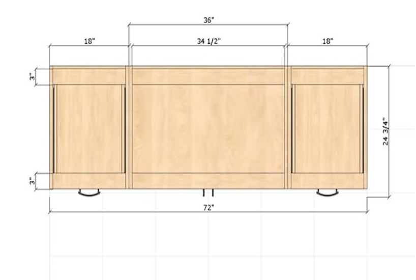 Cabinet Design with Pro100 software